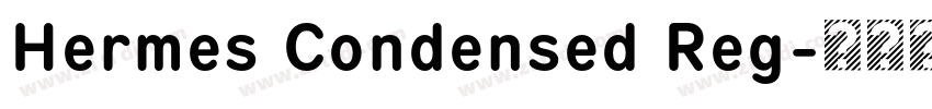 Hermes Condensed Reg字体转换